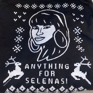 Anything for Selena’s holiday sweater size large, worn once